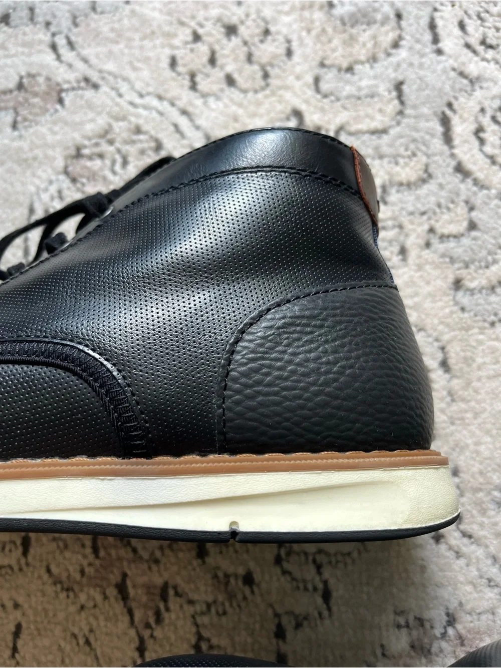 Mix No. 6 Baiyard Black Chukka Boots Lace Up Dress Shoes Size 12 Men’s